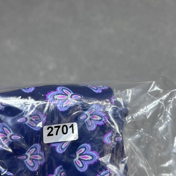 Vera Bradley Swim Bottom X-Large 16/18 Blue White Reversible Bikini Swimsuit NWT - Picture 9 of 9